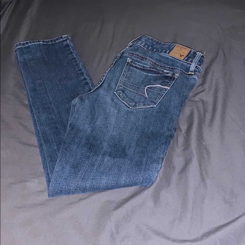 American Eagle stretch skinny jeans size 4